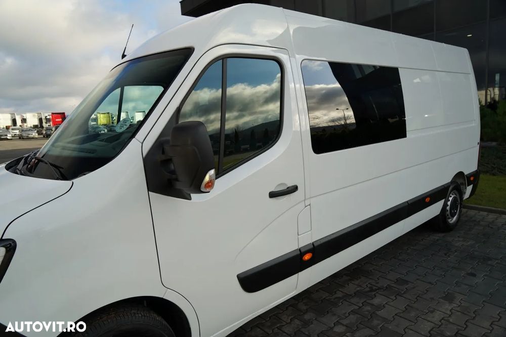 Renault MASTER / TABLĂ / DUBIȚĂ / CABINĂ MIXĂ 7 LOCURI / CAROSERIE / RAFTURI / UN SINGUR PROPRIETAR - 10