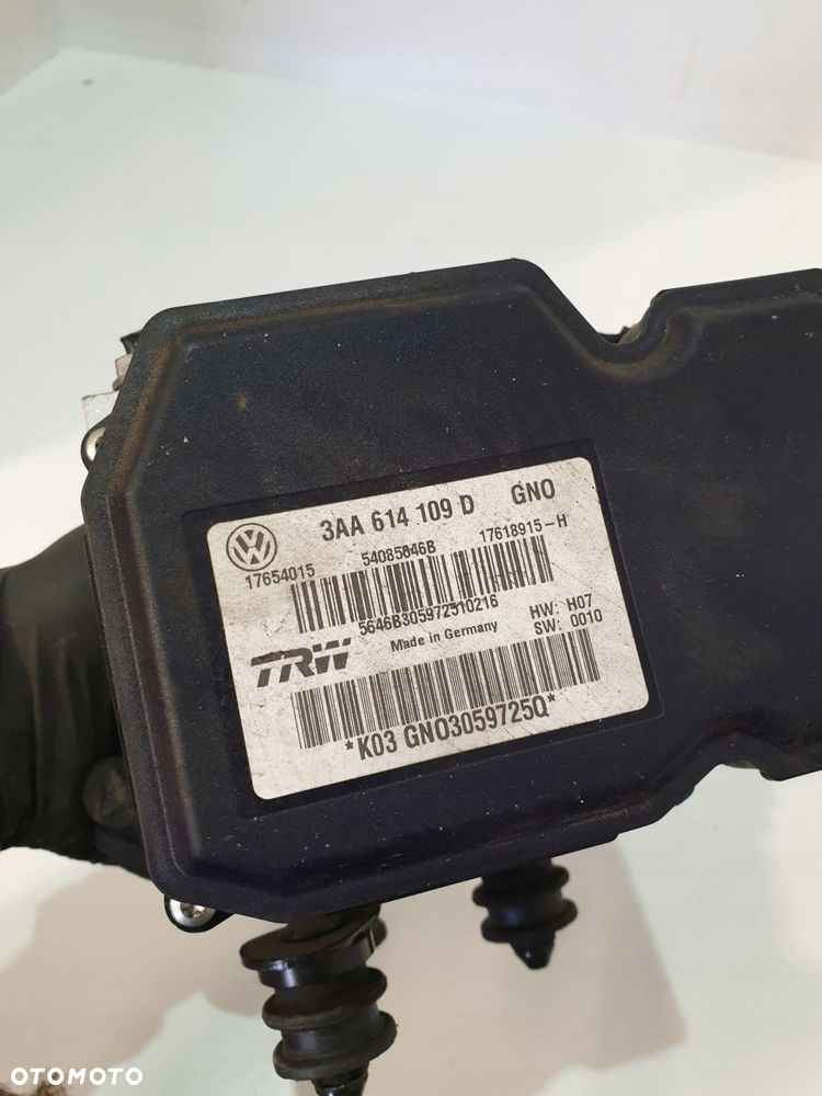 pompa hamulcowa abs 3aa614109d vw passat b7 2.0tdi 11r - 9