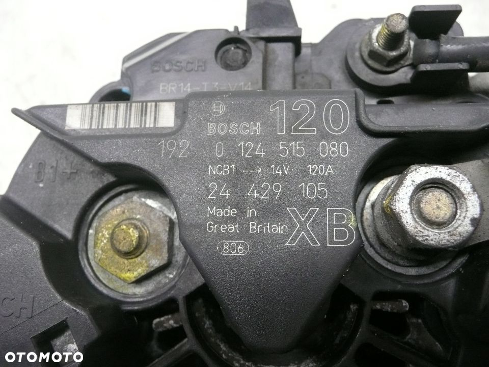 OPEL OMEGA B LIFT 2.0DTI ALTERNATOR 120A 0124515080 - 3