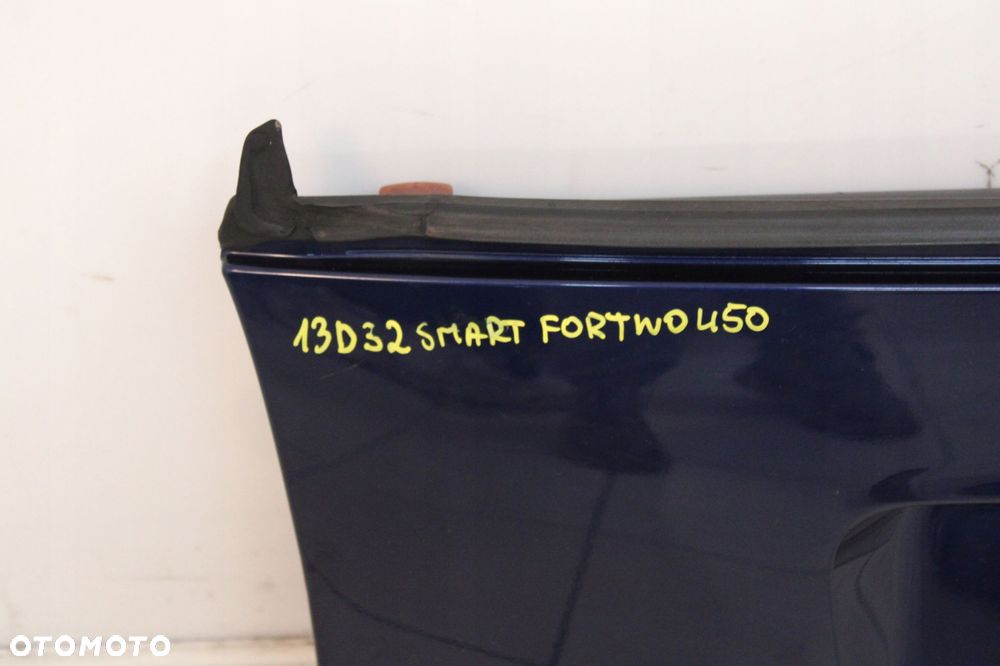 SMART FORTWO I 450 LIFT 03R- BURTA KLAPA BAGAŻNIKA TYŁ TYLNA - 9
