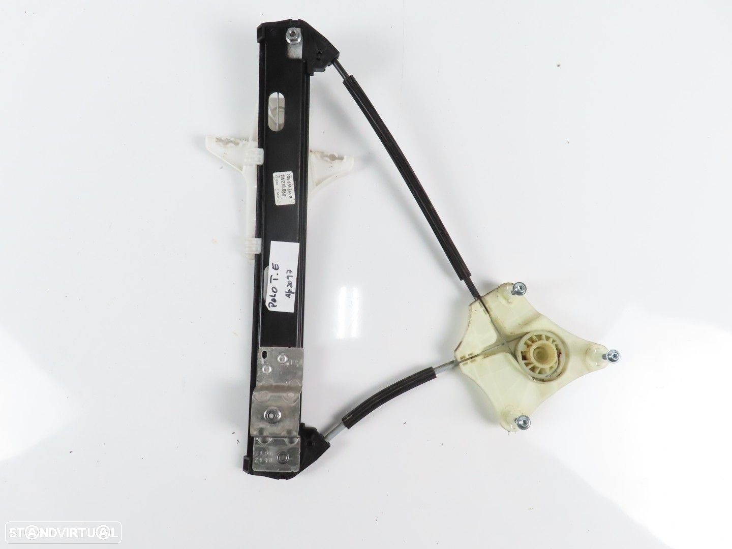 Elevador da Porta Sem Motor Esquerdo/Trás Usado / Original VW POLO (AW1, BZ1)/VW... - 2