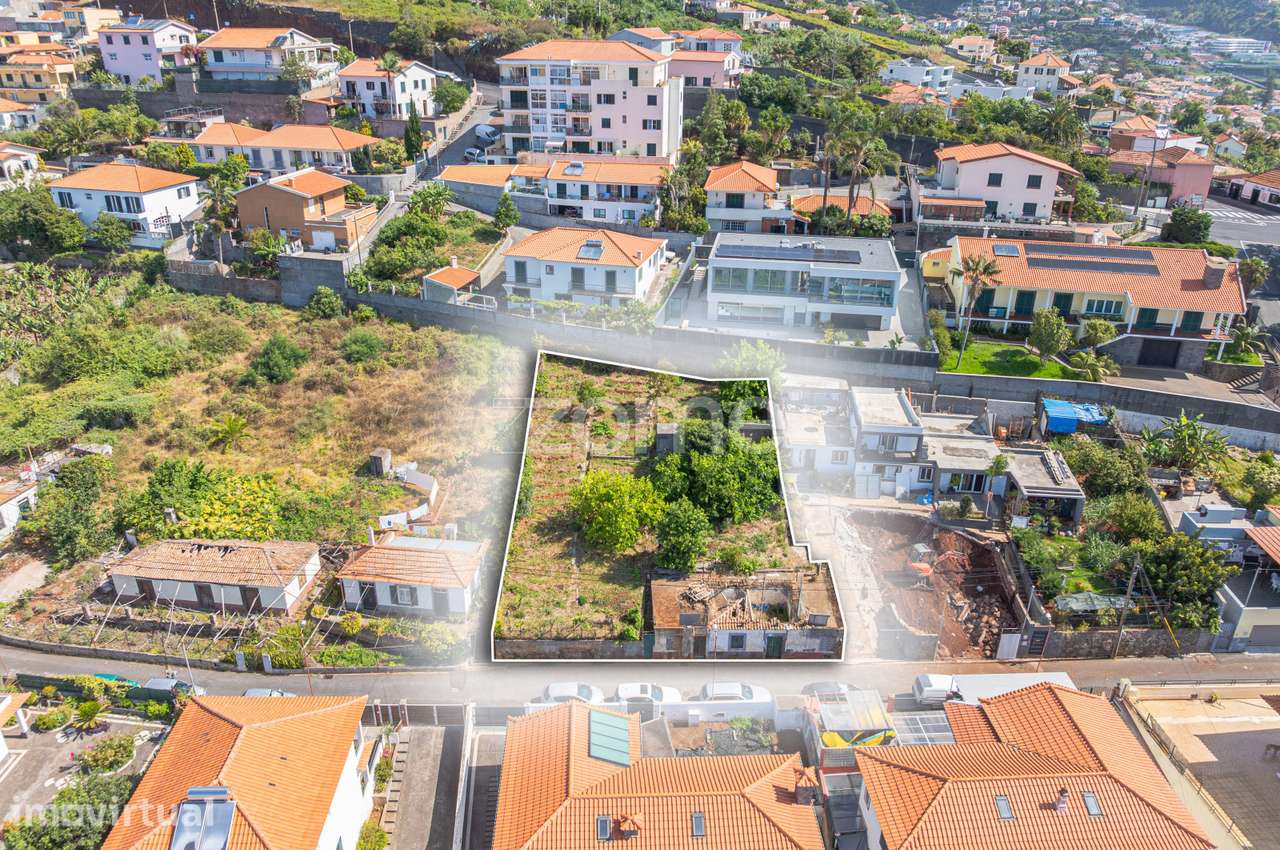 Terreno Urbano com Vista Mar em Santo António – Funchal - Grande imagem: 5/19
