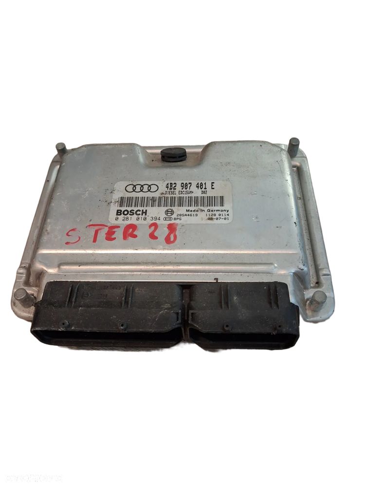 Sterownik SILNIKA ECU Komputer Volkswagen Skoda Seat Audi 4B2907401E