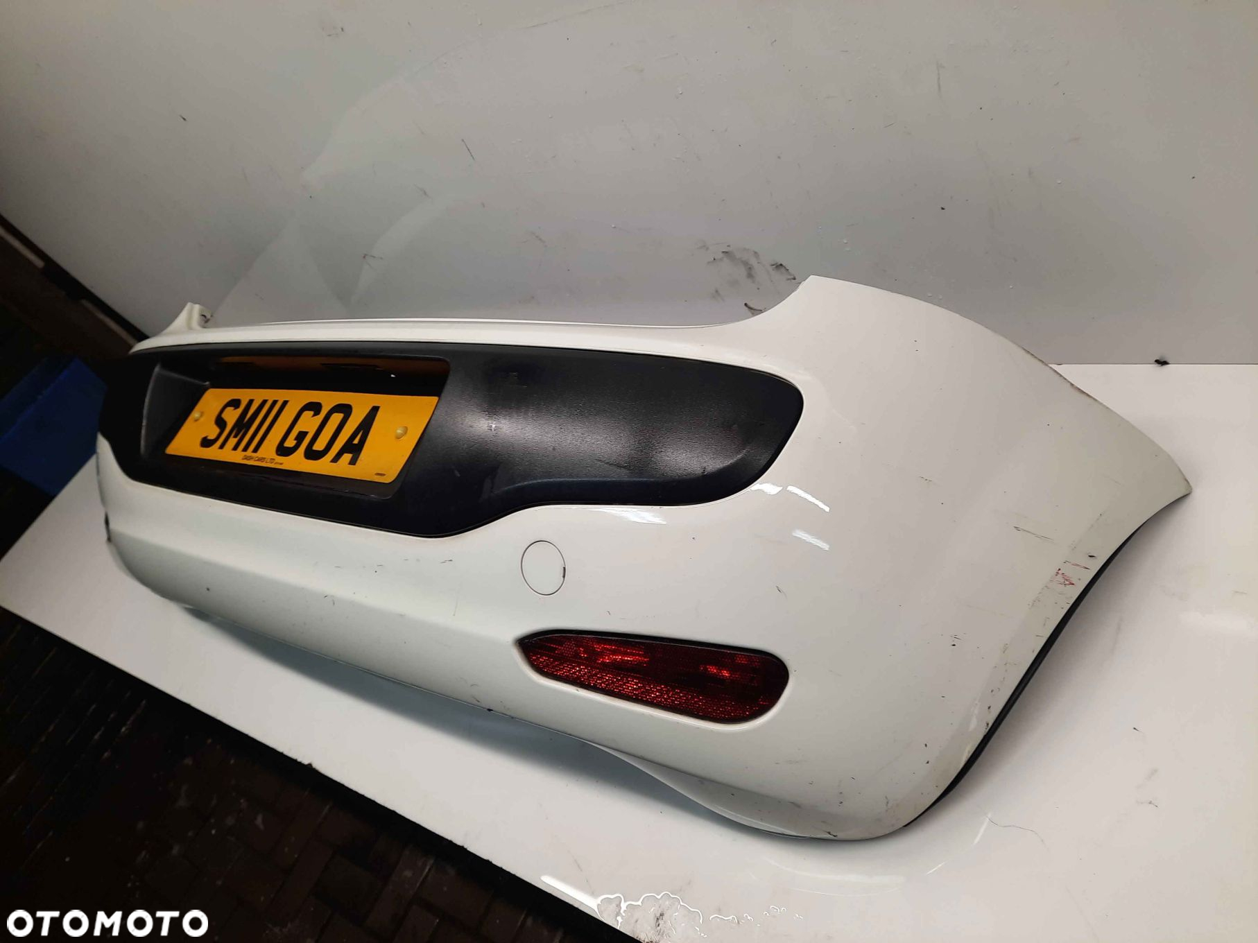 } ZDERZAK TYŁ TYLNY FIAT GRANDE PUNTO EVO 296/A BIAŁY - 3