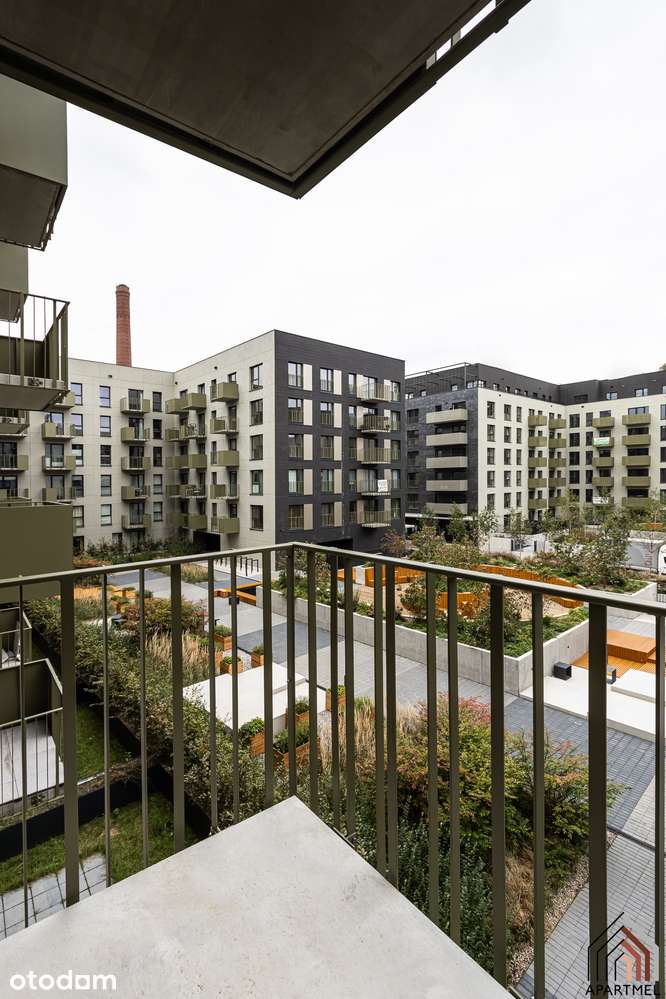Piękny apartament 2 pok. balkon, Fuzja, Księży Młyn - BEZ PROWIZJI!