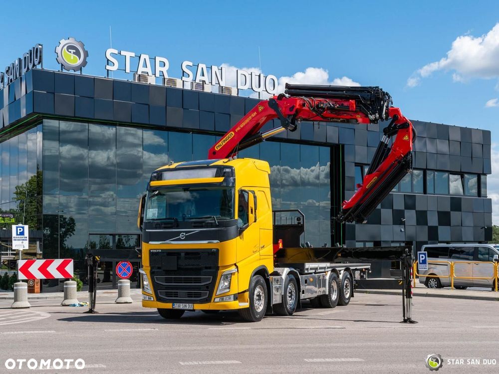 Volvo FH540 8x2 PALFINGER PK 65002 SH Fly Jib HDS Żuraw - 3