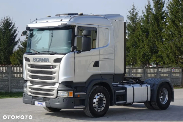 Scania R450 / NISKA KABINA / AUTOMAT / EURO 6 / HYDRAULIKA / RETARDER / LODÓWKA / ALUMINIOWE FELGI