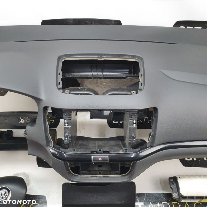 VW SHARAN LIFT DESKA ROZDZIELCZA KONSOLA KOKPIT PULPIT PODUSZKI AIRBAG AIR BAG PASY KIT SET - 3