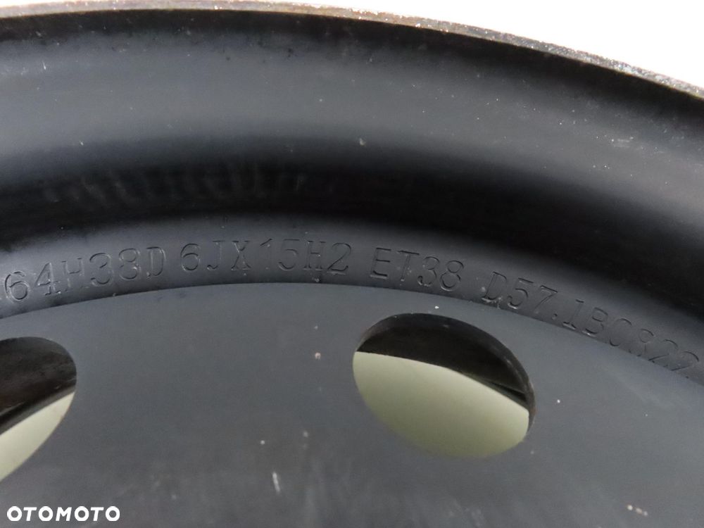 Felga stalowa 15" VW Golf IV Seat Leon Skoda Octavia Audi 5x100 ET38 - 2