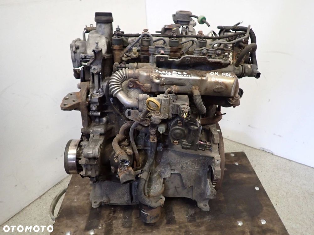 TOYOTA YARIS II 2006- 1.4 D4D DIESEL SILNIK MOTOR - 6
