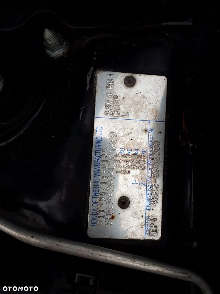 HONDA CIVIC VII SPORT LIFT 04-06 1.7 CDTI PRZEŁĄCZNIK ZESPOLONY PAJAK - 28