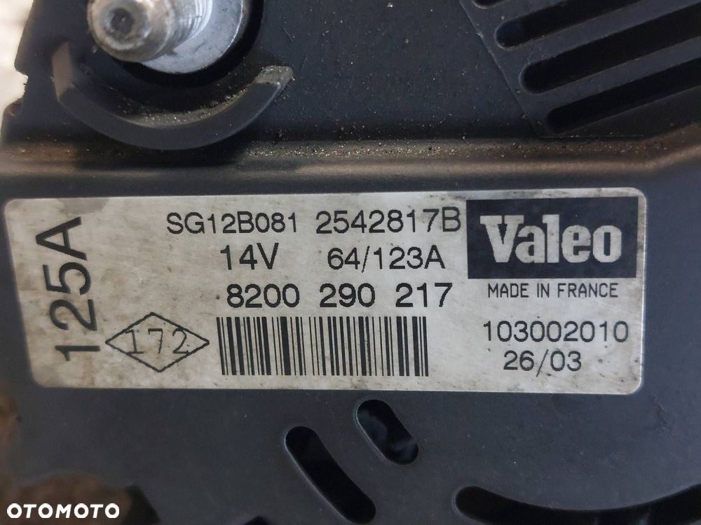 ALTERNATOR RENAULT SCENIC II 1.9 DCI 8200290217 - 5