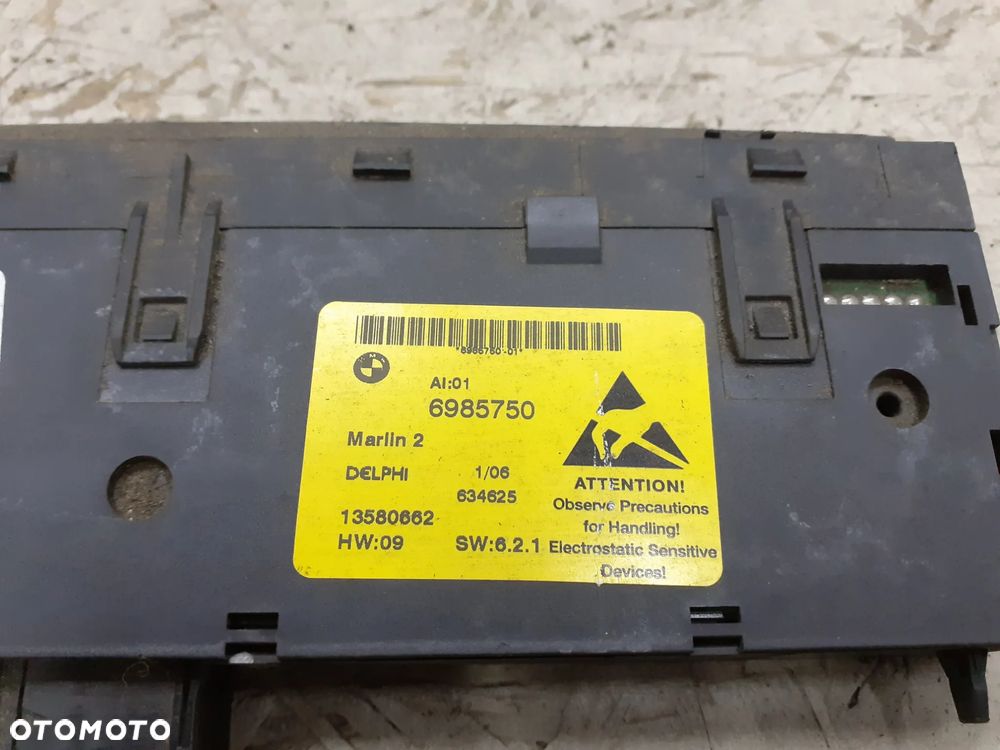 PANEL PODGRZEWANIA FOTELI BMW 5 E60 E61 6985750 - 3