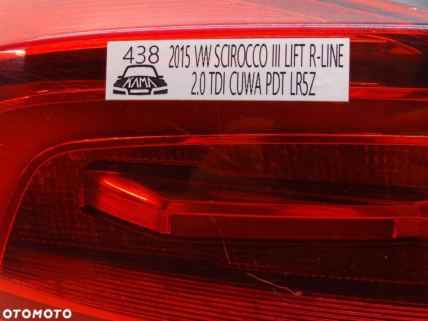 LAMPA LED LEWY TYŁ LEWA TYLNA VW SCIROCCO III LIFT R-LINE 1K8945207B - 7