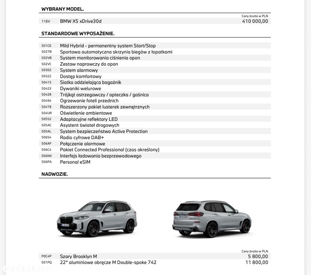 BMW X5 xDrive30d mHEV sport - 10