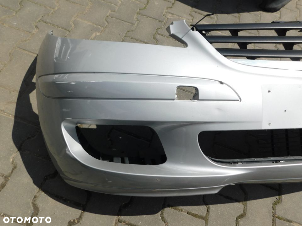 zderzak przedni przód atrapa MERCEDES A-KLASA W169 169 srebrny - 3