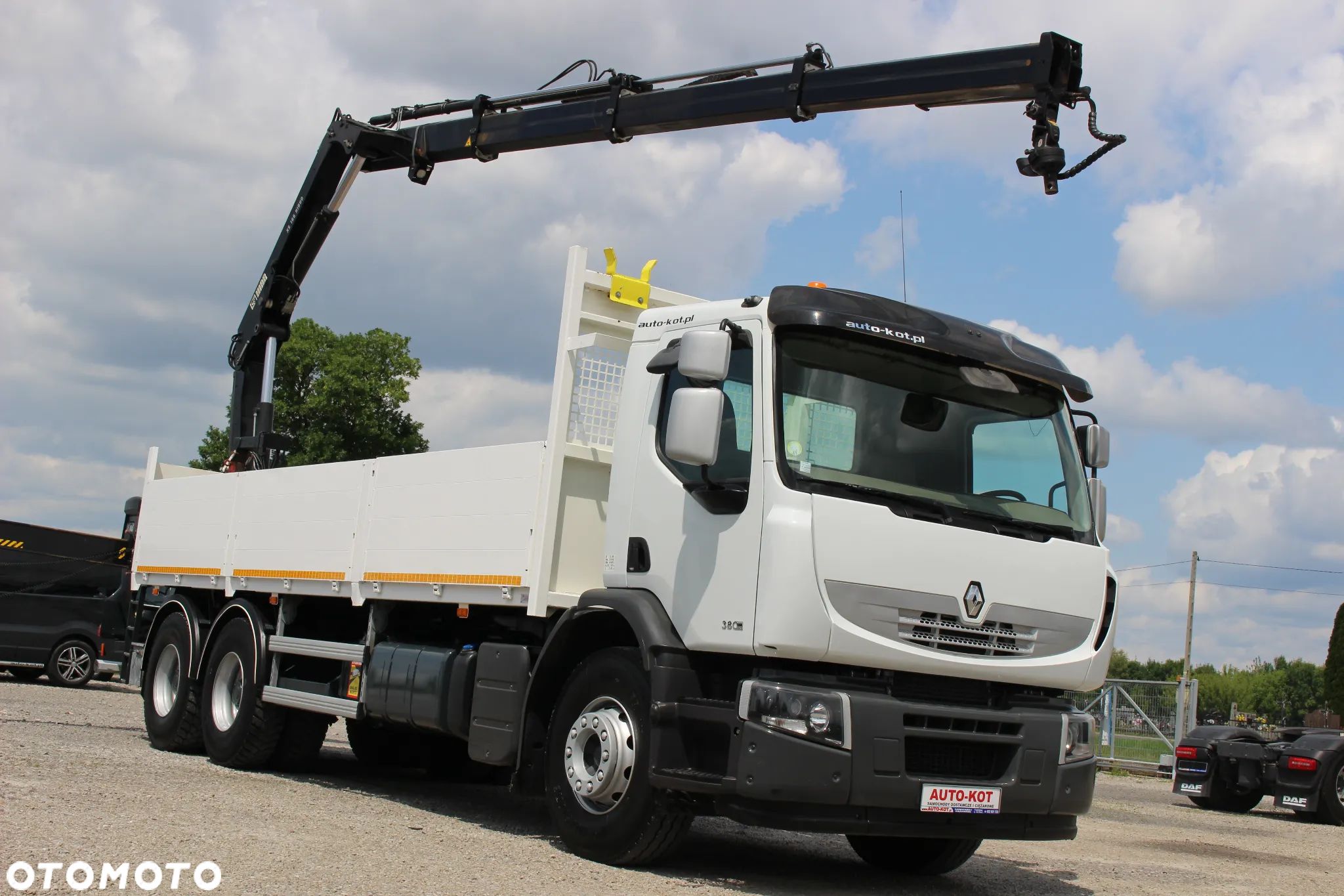 Renault PREMIUM 380 *EEV*/6X4/HDS HIAB XS 166/Pilot /**SERWIS**/ IDEALNY STAN / - 1