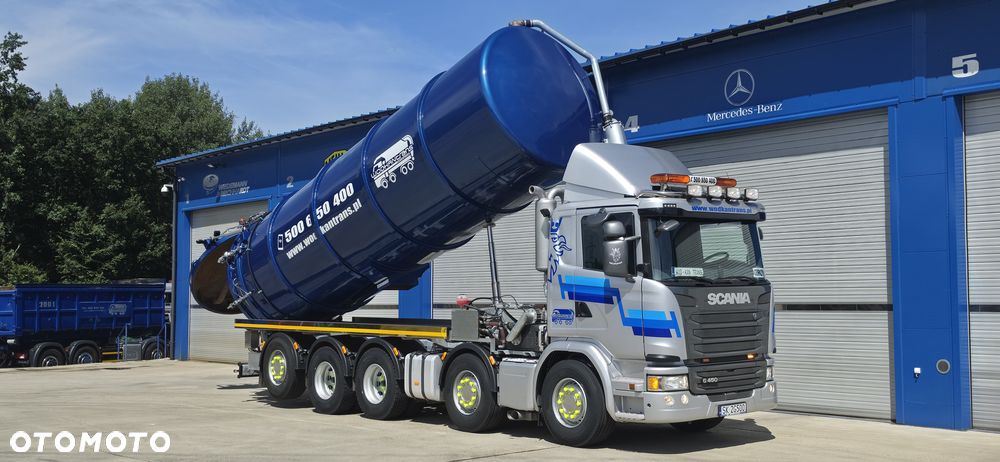 Scania G 450 10x4 asenizacyjny wuko cysterna zabudowa 2025r 32m3 - 2