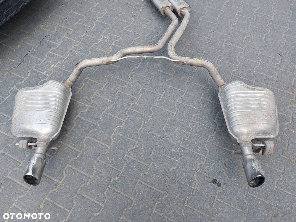 TŁUMIK WYDECH ŚRODKOWY + KOŃCOWY AUDI A6 C6 3.2 V6 - 2
