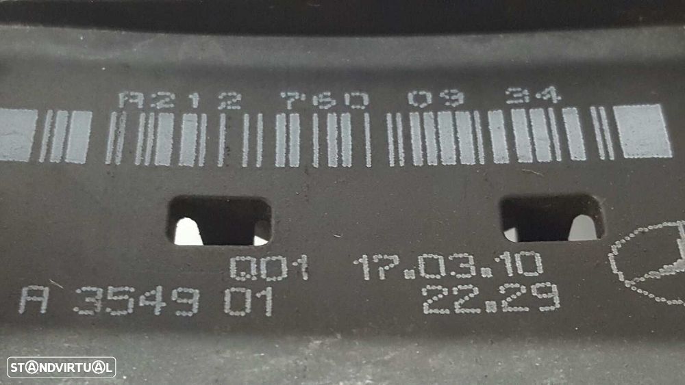 PUXADOR EXTERIOR TRASEIRO DIREITO MERCEDES CLASE E (W212) FAMILIAR 220 CDI BLUEE... - 3