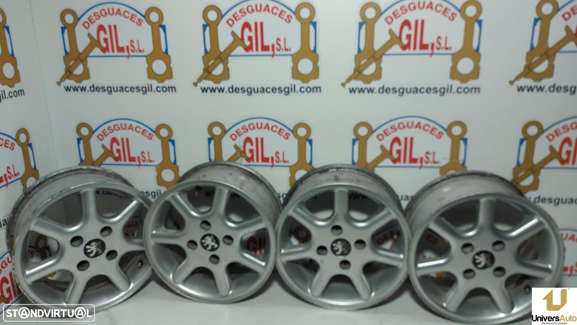 JOGO JANTES PEUGEOT 306 1997 -R14 - 4