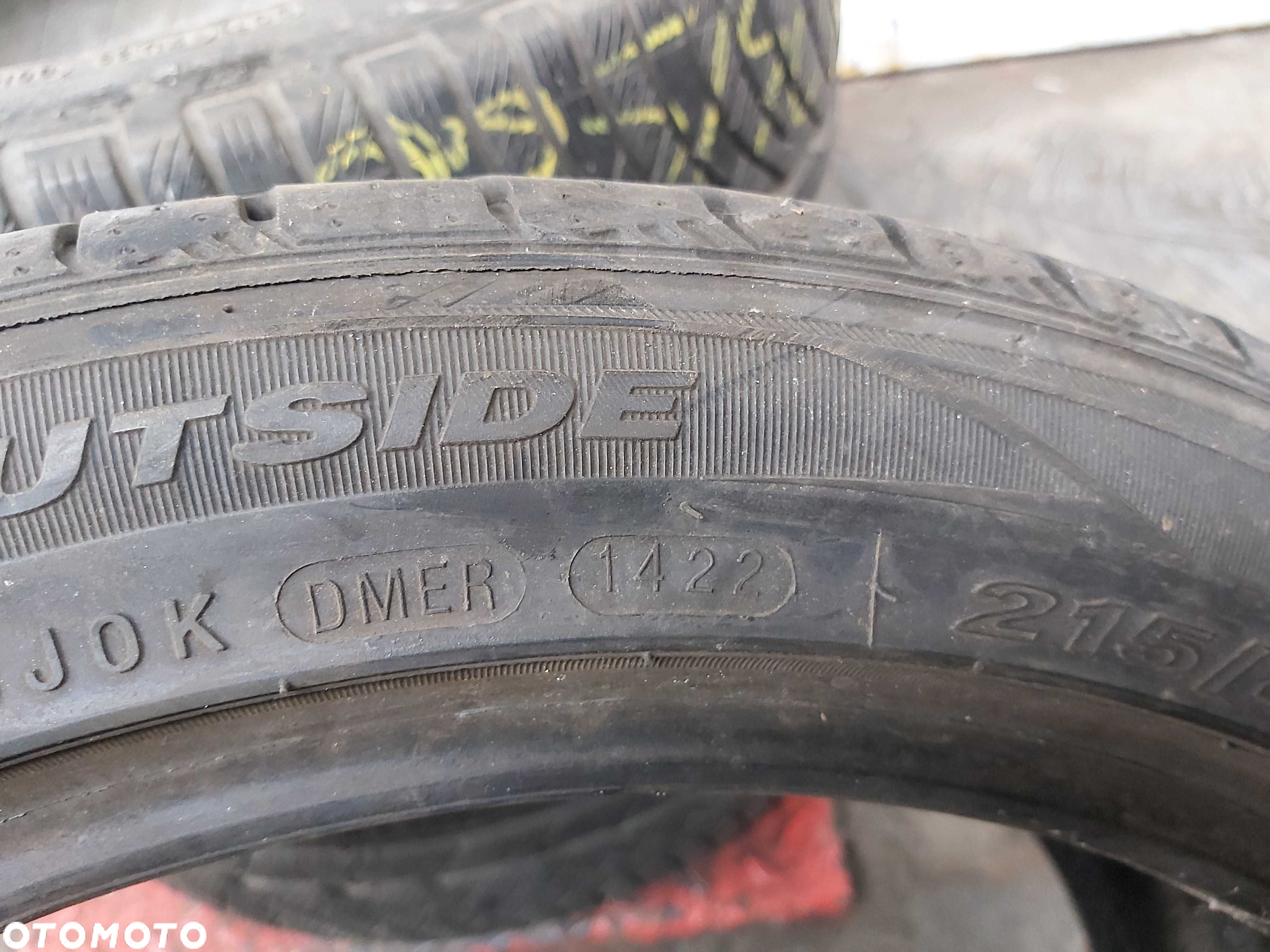 215/45R17 Pojedyncza używana opona letnia Nexen - 4