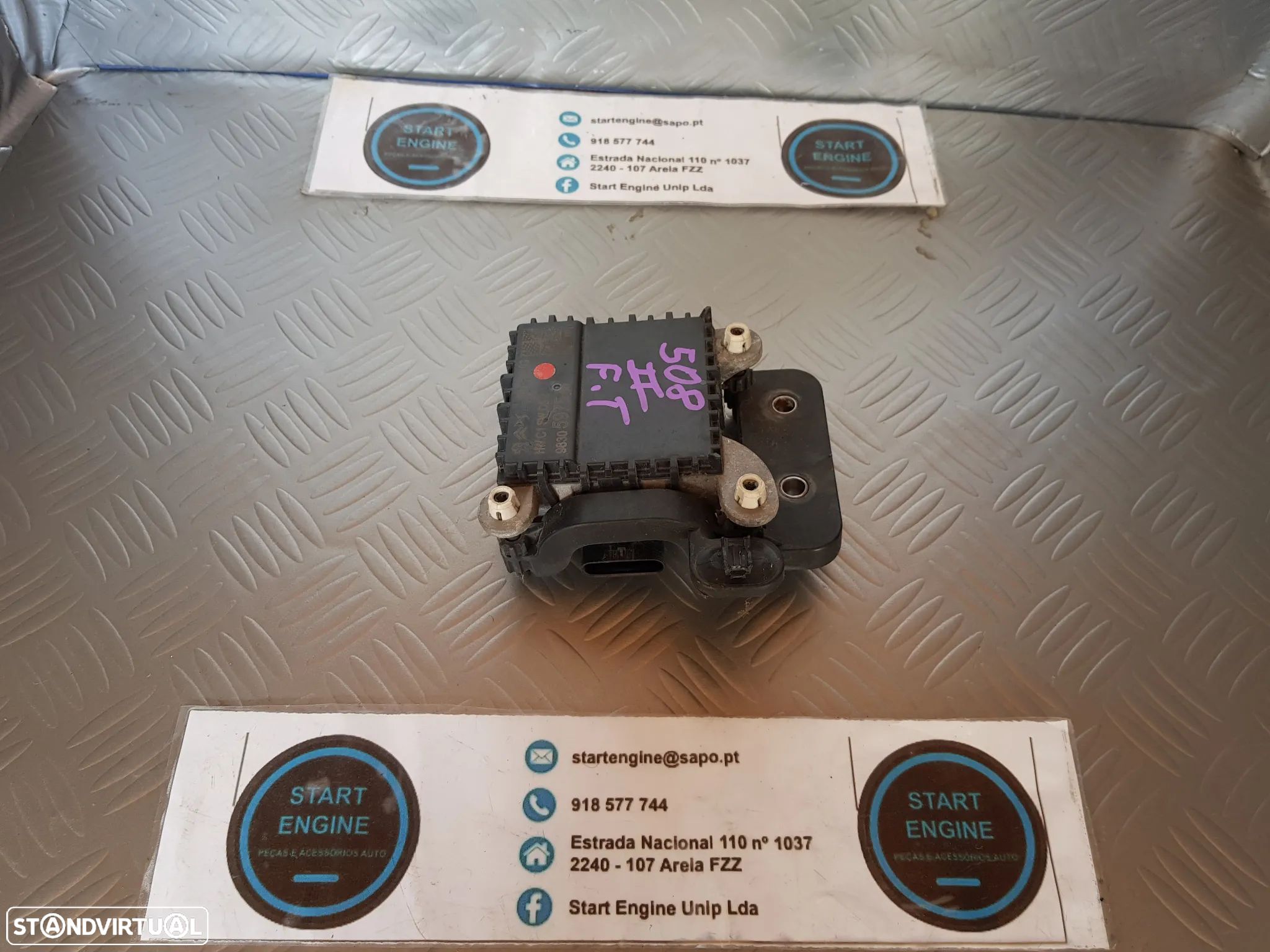 Radar sensor Peugeot Citroen 508 II 3008 II 5008 II 2008 2017-2023 Ref. 9830597580 - 1