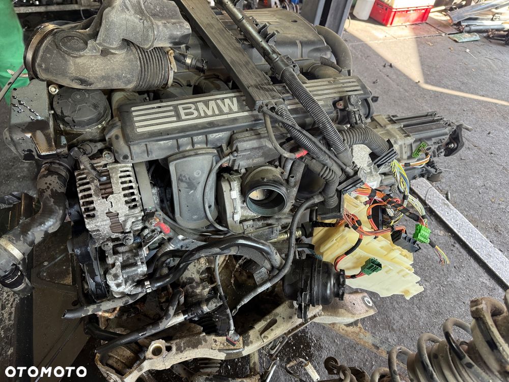 Silnik skrzynia swap N52b25a manual 6 biegów wiązka sterownik komplet - 3