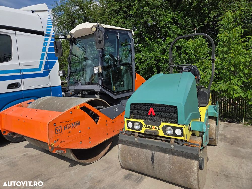 Hamm H7i, 7 tone, 2018, 1.400h, latime tambur 1,35m, Certificat CE, produs in Germania, motor Kubota 75CP, anvelope 90% ok, aer conditionat, posibilitate leasing 3 ani, STARE CA NOU, PROMOTIE -48.900 EUR+Tva - 25