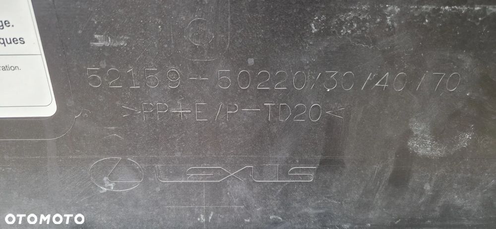 LEXUS LS 5 V 2017- ZDERZAK TYŁ TYLNY 52159-50220 - 11