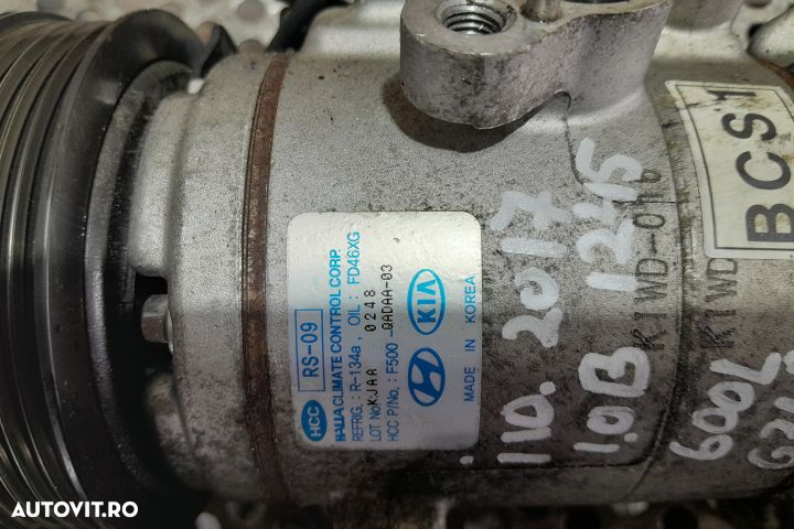 Compresor AC R-134A / F500-QADAA-03 R-134A / F500-QADAA-03 Hyundai i1 - 4