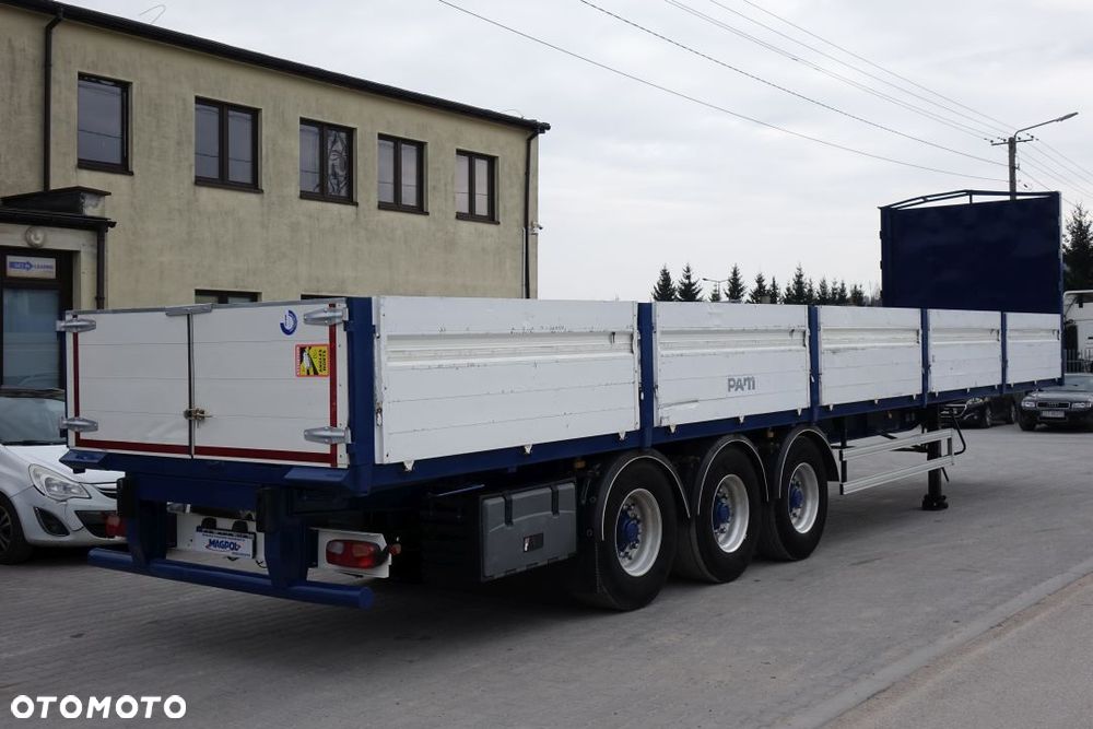 Trailor PLATFORMA / BURTOWA / OSIE SMB / PODŁOGA WZMACNIANA - SZYNA-DESKA - 5