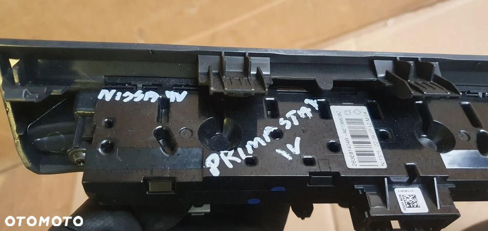 Panel sterowania przełącznik awaryjnych Nissan Primastar Trafic IV 283E81404R - 8