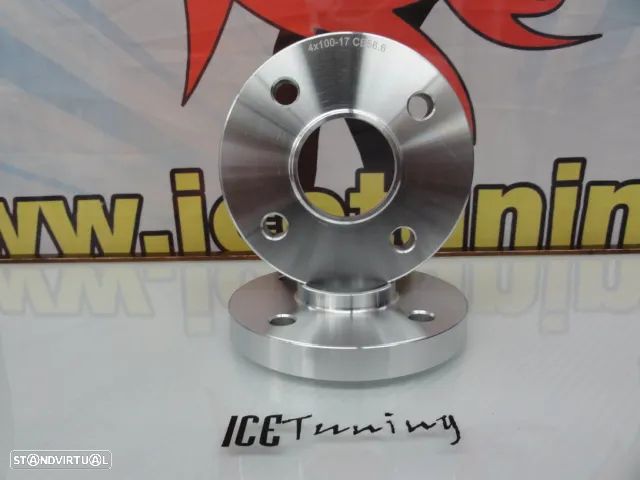 Espaçadores / alargadores de rodas de 5mm, 13MM, 17MM ou 20MM para Opel, Chevrolet, Fiat, Holden, Isuzu, Lotus, 4x100 BC 56.6 - 4