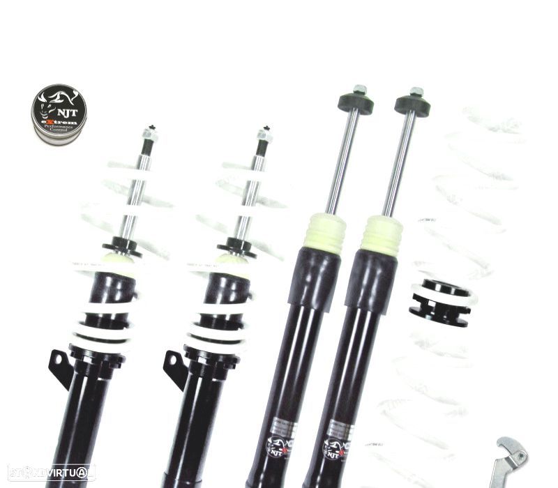 KIT SUSPENSÃO REGULÁVEL NJT EXTREM SEAT LEON 1P 04-12 - 1