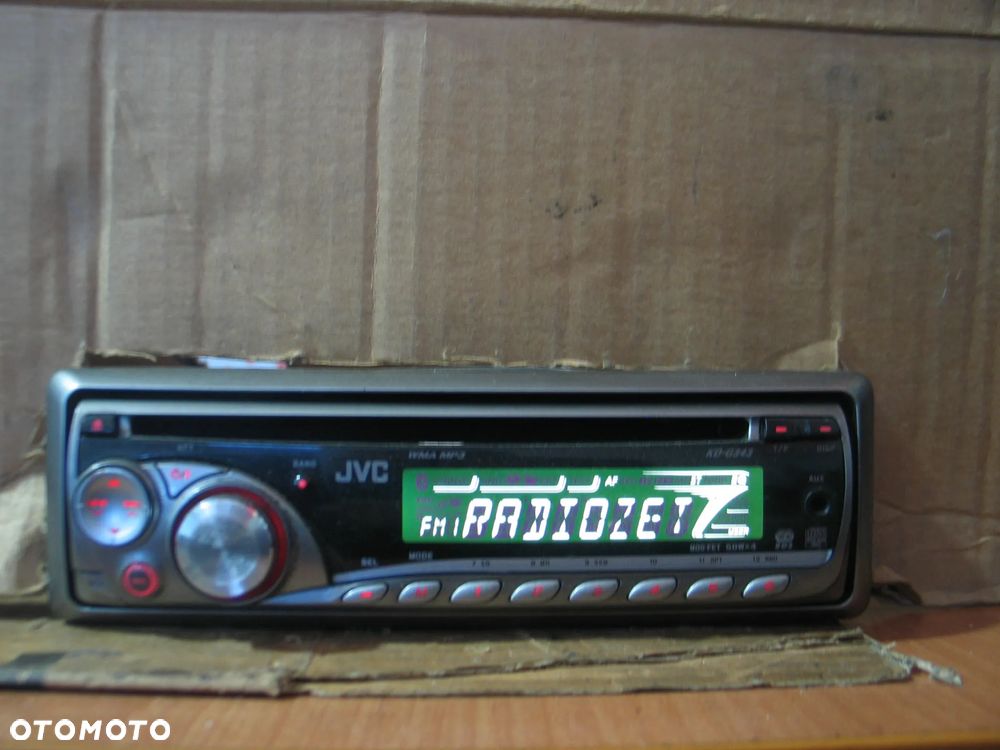 radio radioodtwarzacz CD Mp3 4x50w JVC KD-G343 - 7