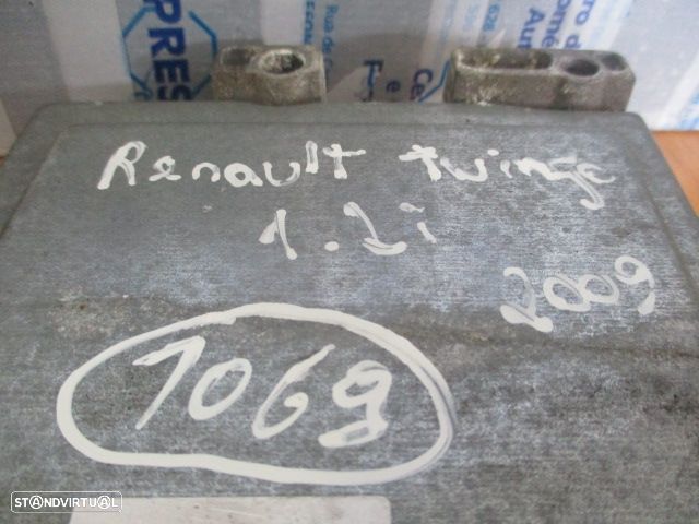 Centralina 8200774747 8200700695 RENAULT TWINGO 2009 1.2I  CONTINENTAL RENAULT TWINGO 2 FASE 1 2007 1.2I 75CV 3P PRETO SIEMENS - 4