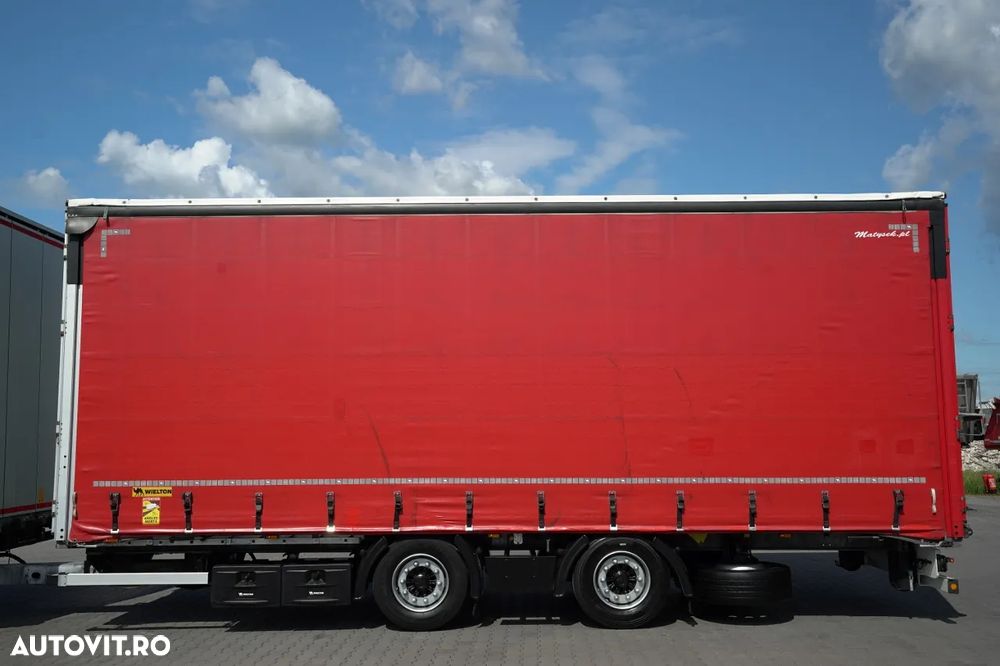 Volvo FH 460 / COMBINAȚIE TANDEM / 120 M3 / TRANSITION / I-SAVE / I-PARK COOL / DIRECȚIE CU RIDICARE A PUNTELOR / WIELTON / CORTINĂ ARMATĂ - 12