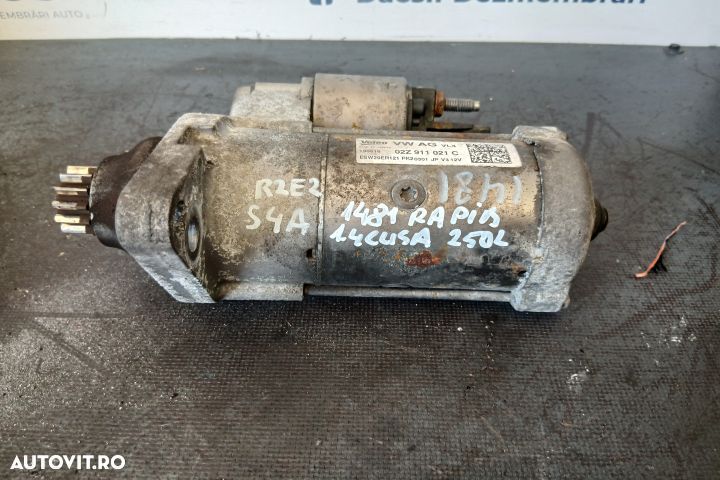 Electromotor 02Z911021C 02Z911021C Skoda Rapid 3 [facelift] [2017 - 2 - 1