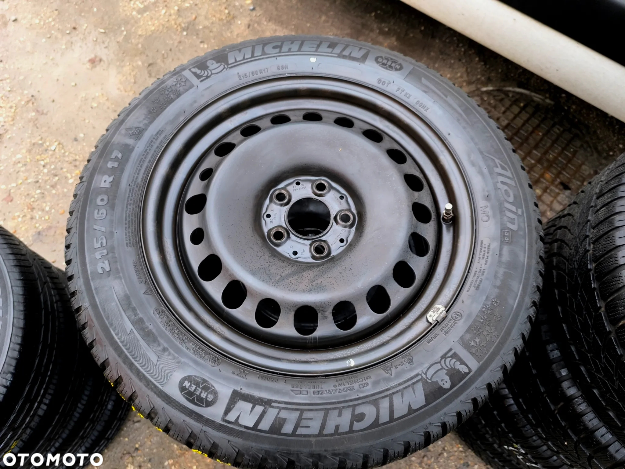 5x112 Felgi Stalowe Stal 17 Mercedes Koła Zimowe Zima GLA W156 X156 H247 GLB X247 VITO VIANO V KLASA W447 Legnica ALU-RAD 215/60 7mm - 3