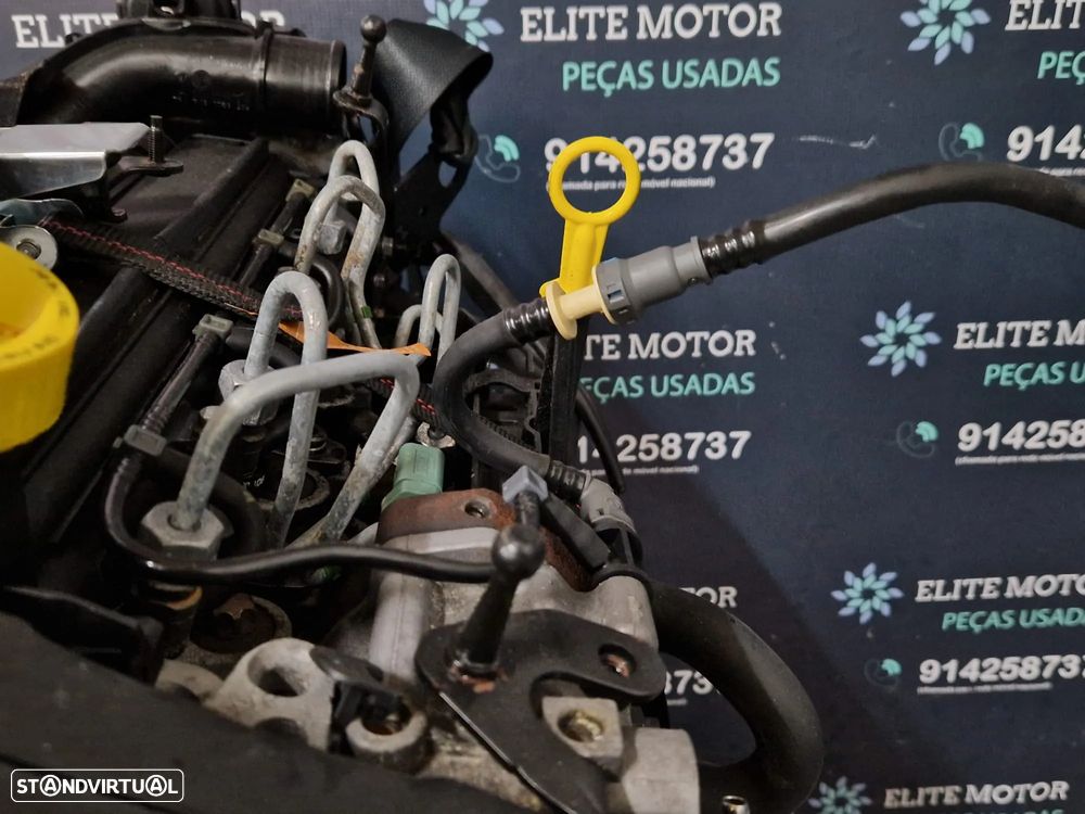 Motor usado K9K766 RENAULT CLIO III 3 1.5 DCI 86CV - 10