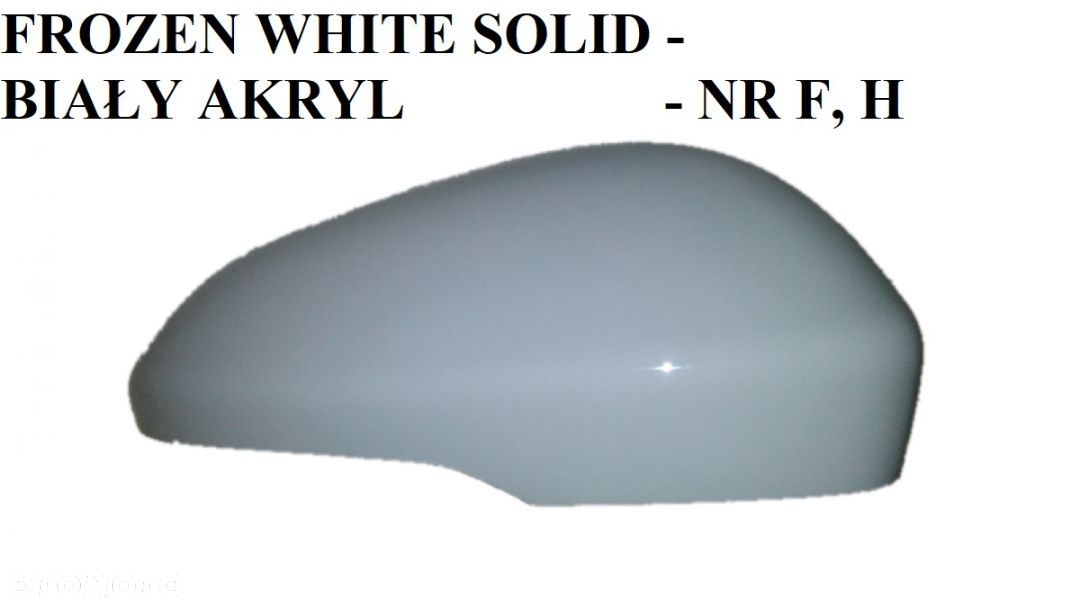 FORD FIESTA MONDEO FOCUS C-MAX S-MAX GALAXY KUGA TRANSIT COURIER  CONNECT OBUDOWA LUSTERKA W KOLORZE PRAWA, LEWA - 10