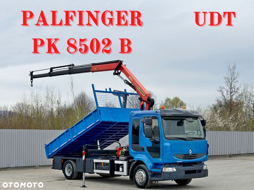 Renault MIDLUM 220 * PALFINGER PK 8502 B * STAN BDB - 1
