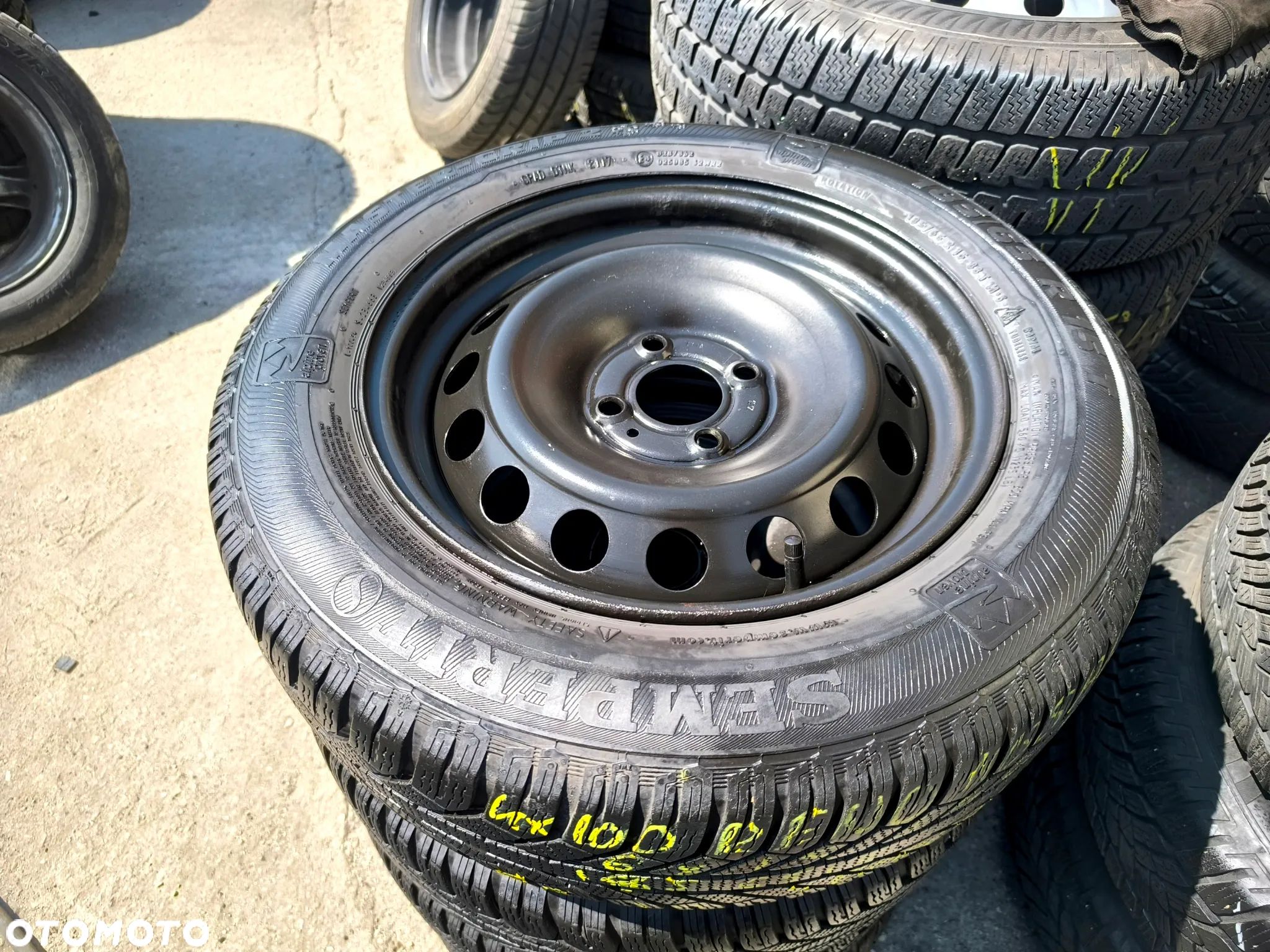 4x100 Felgi Stalowe Stal 15 Koła Zimowe Zima RENAULT CLIO MODUS MEGANE SCENIC KANGOO DACIA DOKKER SANDERO LODGY LOGAN NISSAN NOTE I II 2 MICRA K14 Legnica ALU-RAD 6mm 185/65 - 1