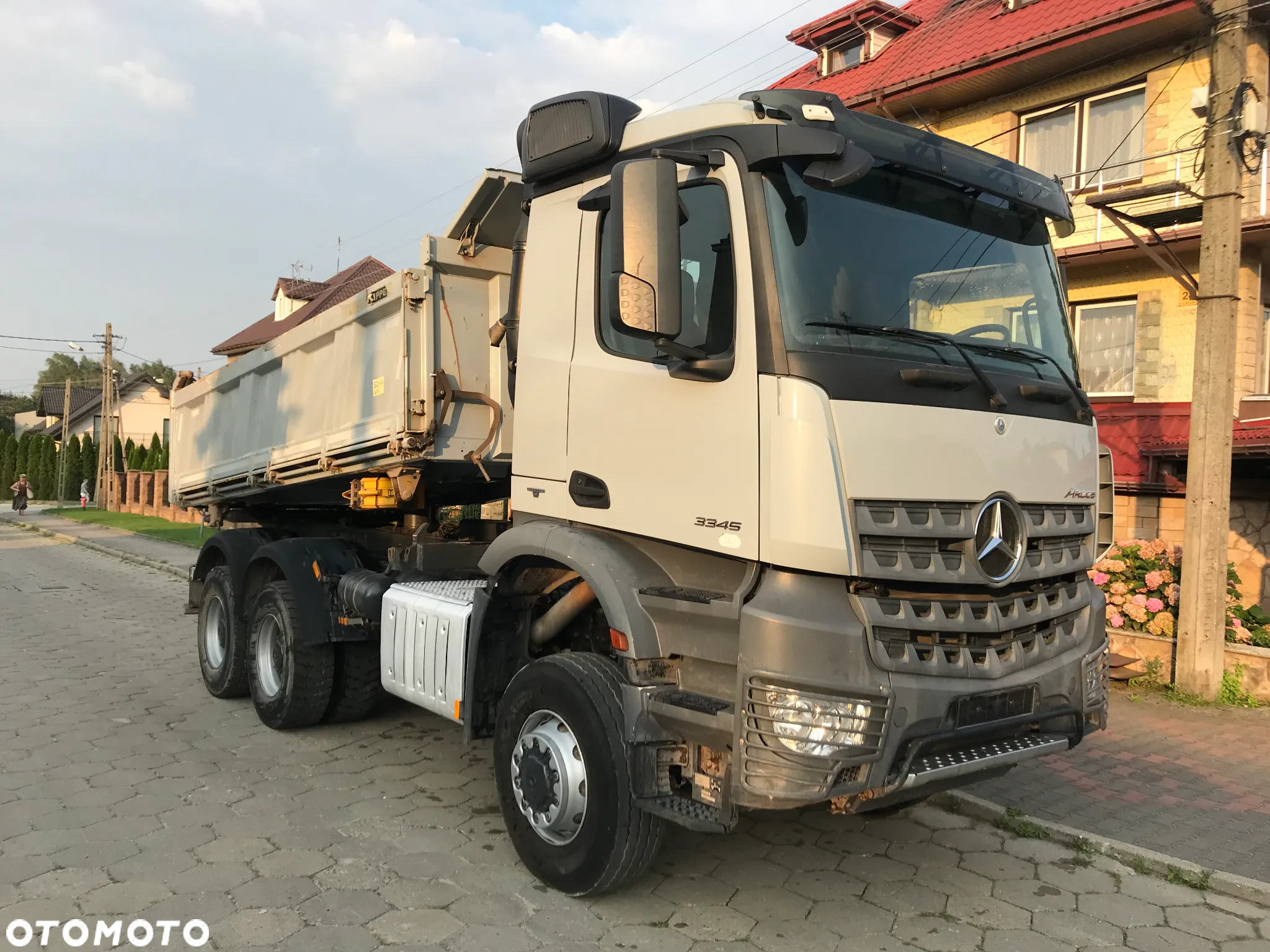 Mercedes-Benz Arocs 3345 MP4 6X6 KIPPER MEILLER import z Niemiec 6x6, 6x4 - 3