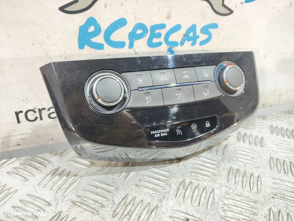 Climatronic Nissan Qashqai II J11 Display Sofagem Comandos Ar Condicionado AC - 2