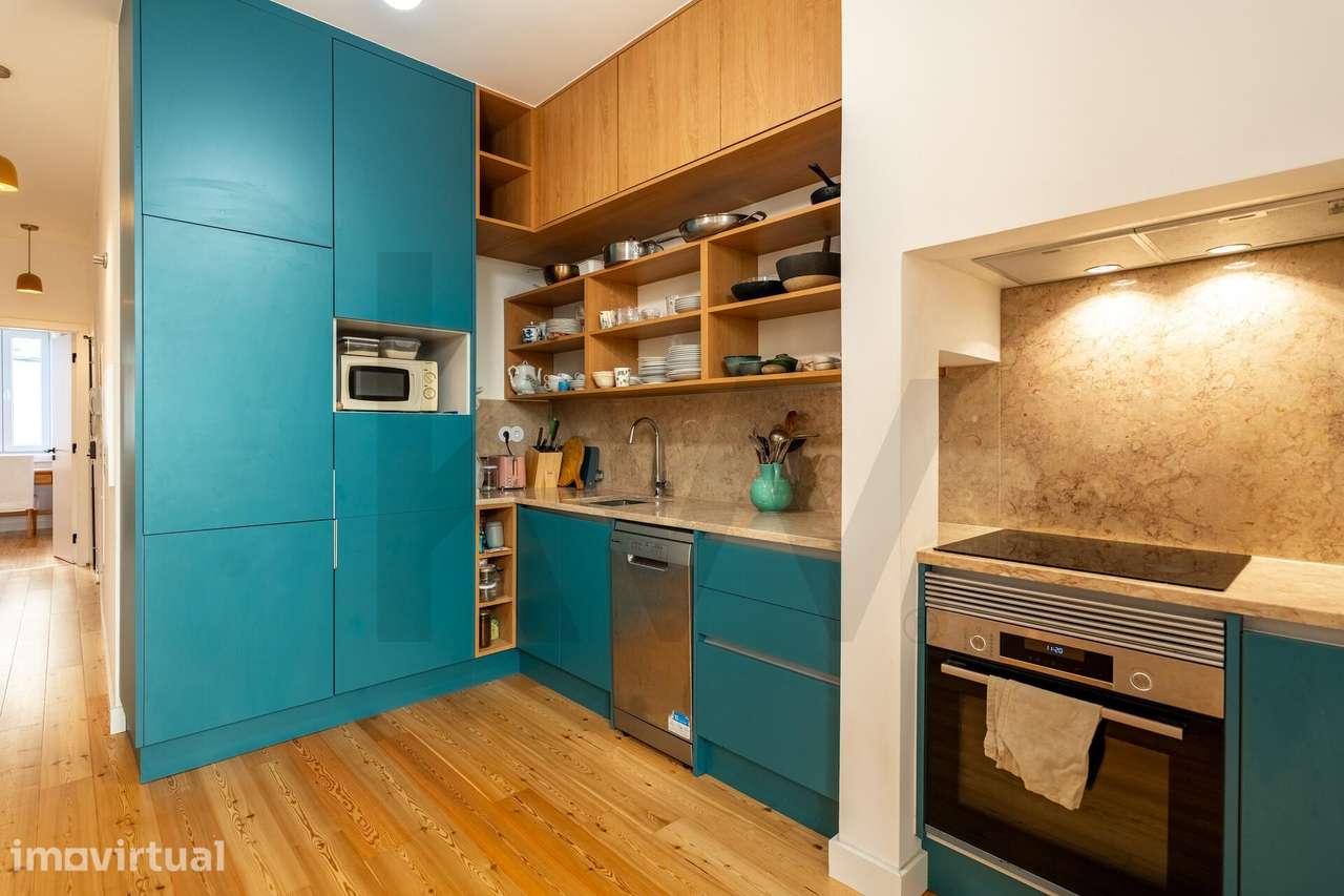 Apartamento T1+1 com Terraço Privativo | Reabilitação Integral em 2025 - Grande imagem: 3/26