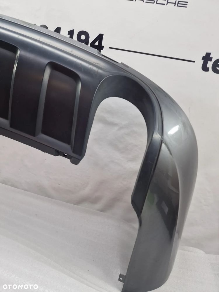 AUDI Q7 4L0 LIFT 10- S-LINE DYFUZOR / SPOJLER / DOKŁADKA ZDERZAKA TYLNEGO TYLNIEGO TYŁ POD HAK , NA CHROMY , NR 4L0807521AH , NR AUKCJI DT869 - 24