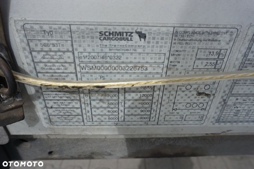 Schmitz Cargobull FIRANA MEGA OŚ PODNOSZONA * 2015 * - 19