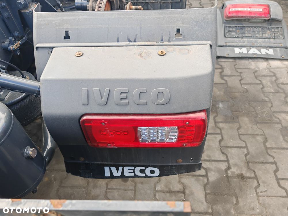 BŁOTNIK KOMPLETNY PRAWY TYŁ LAMPA LED IVECO S-WAY HI-WAY - 2
